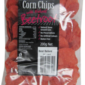 Corn Chips with Beetroot
