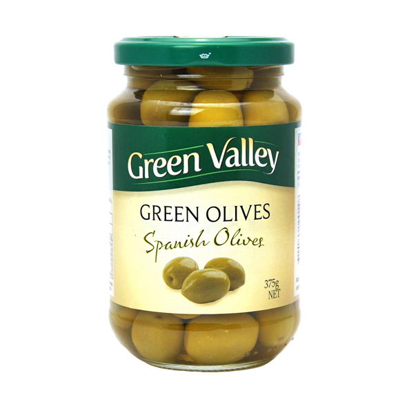 Green Valley Olive Pitted/Whole 1.5 kg