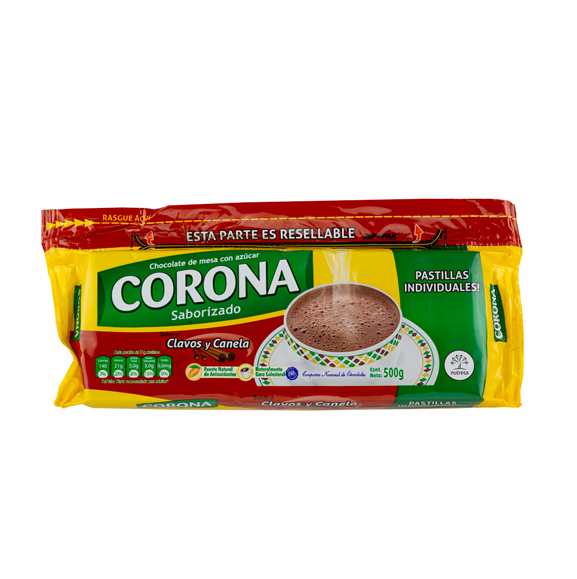 CORONA  Chocolate Canela 500g