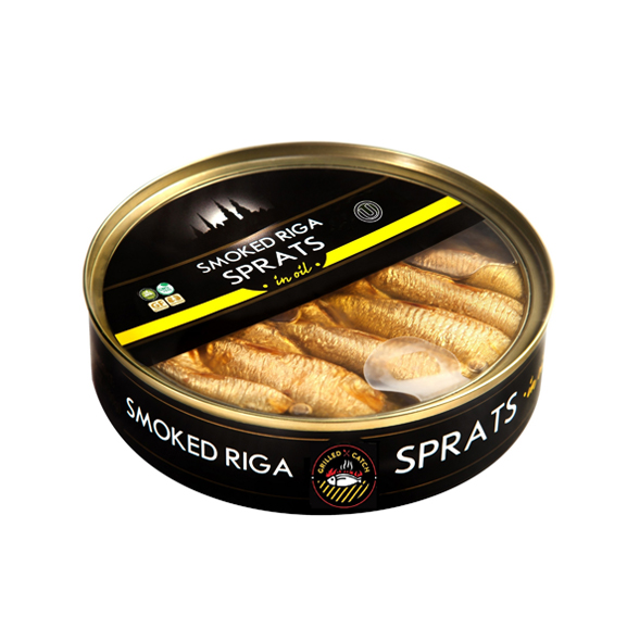 RIGA Smoked Sprats in Oil 250g